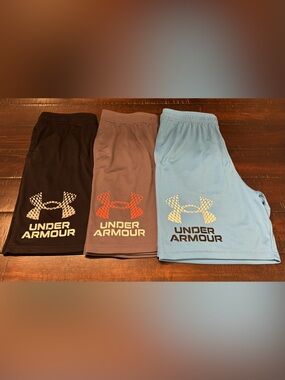 Under Armour XL Boys Shorts - Bundle of 3